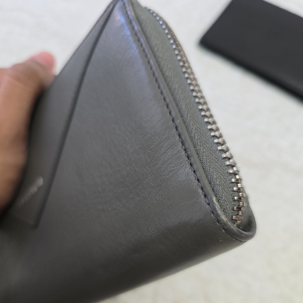 Balenciaga calfskin Papier Leather Zip Around Wallet - Picture 4 of 10